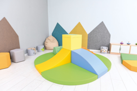 Foam blokken set "Klimkasteel" (11 zachte speelelementen)