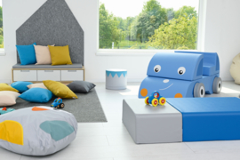 Foam blok/tafel/zitje GROOT of KLEIN (in 7 kleuren)