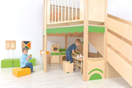 Speelhuis met plateau