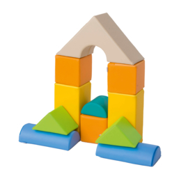 Foam Blokken Set van 11 of 15 kleine zachte speelelementen