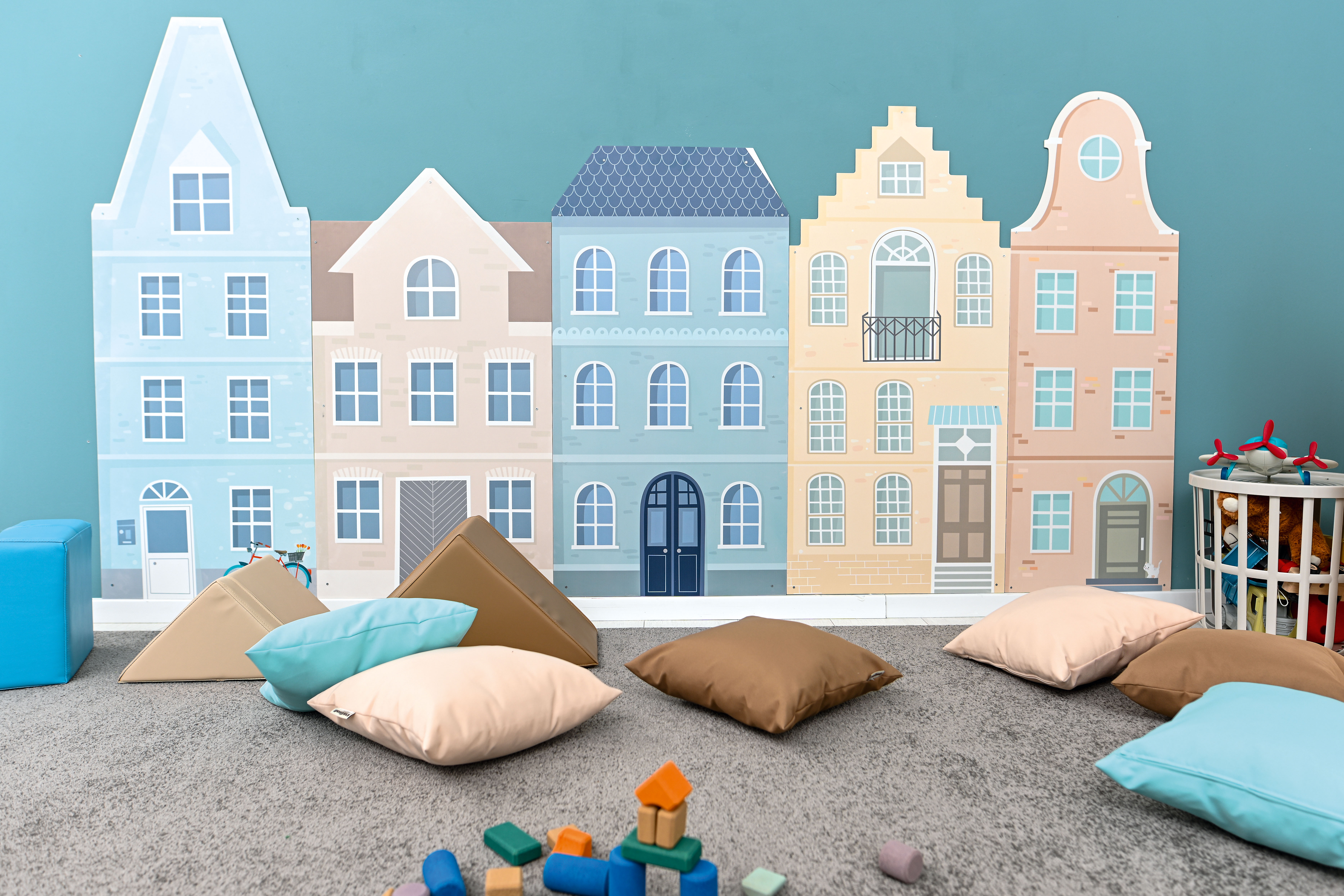Wanddecoratie Huis (5 soorten) van hout