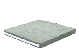 Kruiphoek baby / zachte playpen / softbox corduroy (donkergroen)