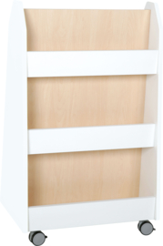 Boekenkast / boekenwagen (in 10 kleuren)