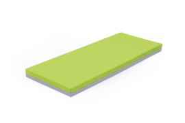 Sportmat/Gymmat/Speelmat/Ligkussen (140/120 x 55 x 8 cm) in 8 kleurencombinaties