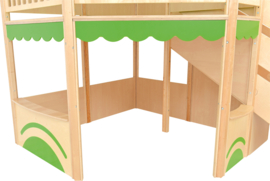 Speelhuis met plateau