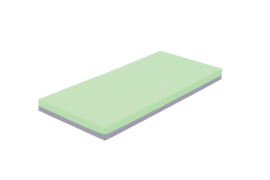 Sportmat/Gymmat/Speelmat/Ligkussen (140/120 x 55 x 8 cm) in 8 kleurencombinaties