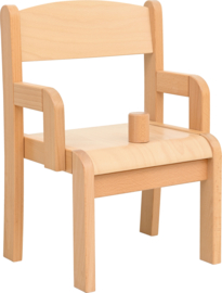 Stoel met antislip knop