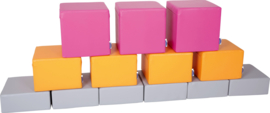 Zithoek foam blokken (13 speelblokken/zitjes) in 2 kleuren(combinaties)