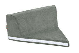 Kruiphoek baby / zachte playpen / softbox corduroy (donkergroen)