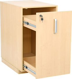 Aankleedmeubel / commode kinderopvang "compact"  (met aankleedkussen en trap)