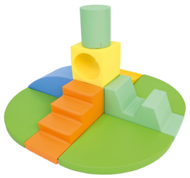 Foam blokken set "Klimkasteel" (11 zachte speelelementen)