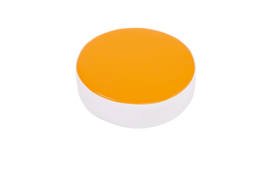 Set van 12 dikke ronde zitkussens (multikleuren)