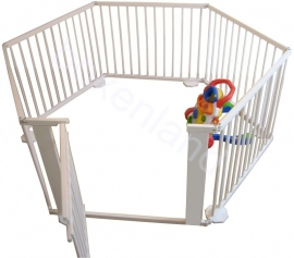 Grondbox / Playpen 9,15 meter GIGANT WIT (72 cm)