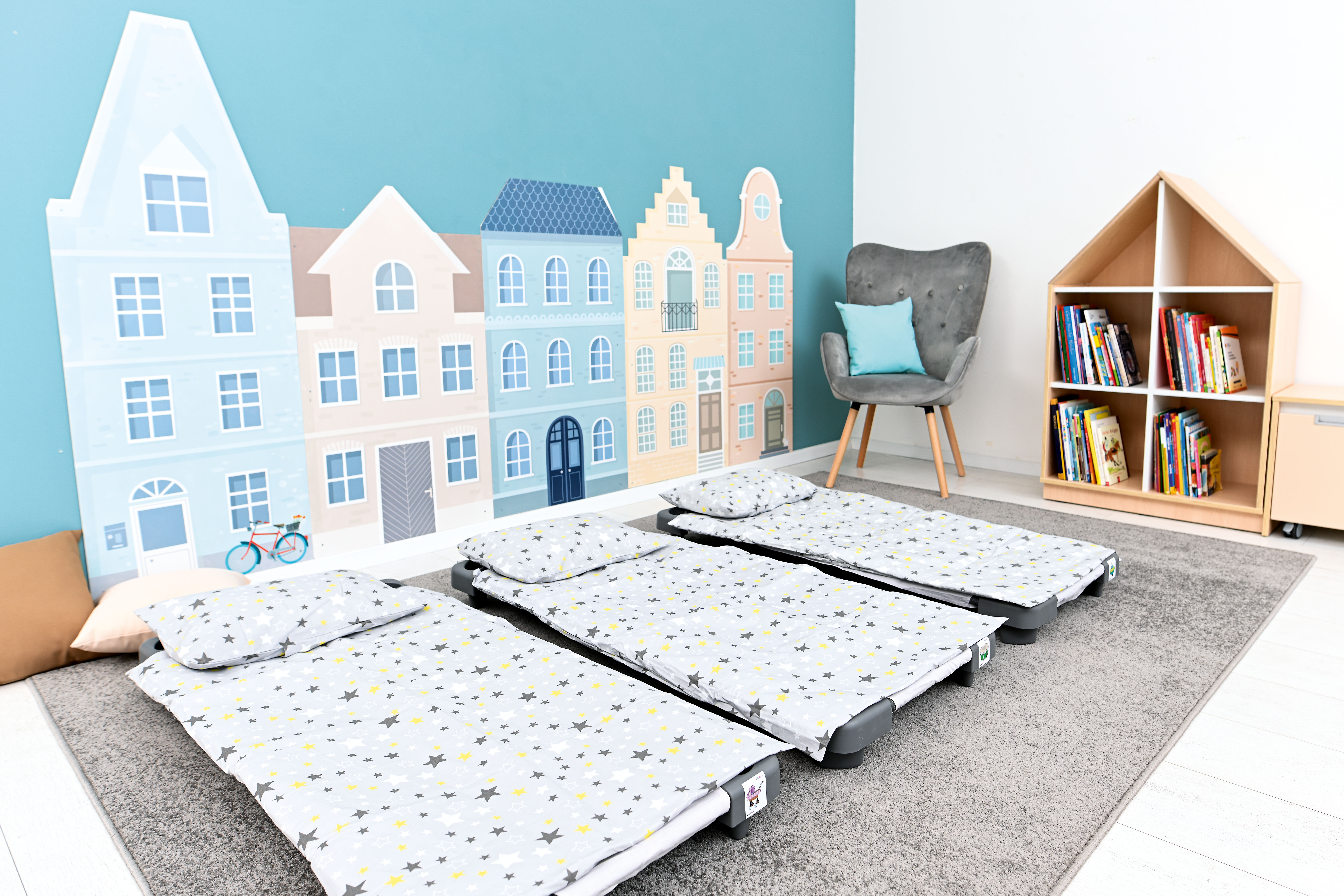 Wanddecoratie Huis (5 soorten) van hout