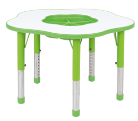 Speeltafel met verstelbare poten (in 5 kleuren)