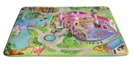 SALE! Ultrazacht speelkleed prinsessenkasteel (70 x 95 cm)