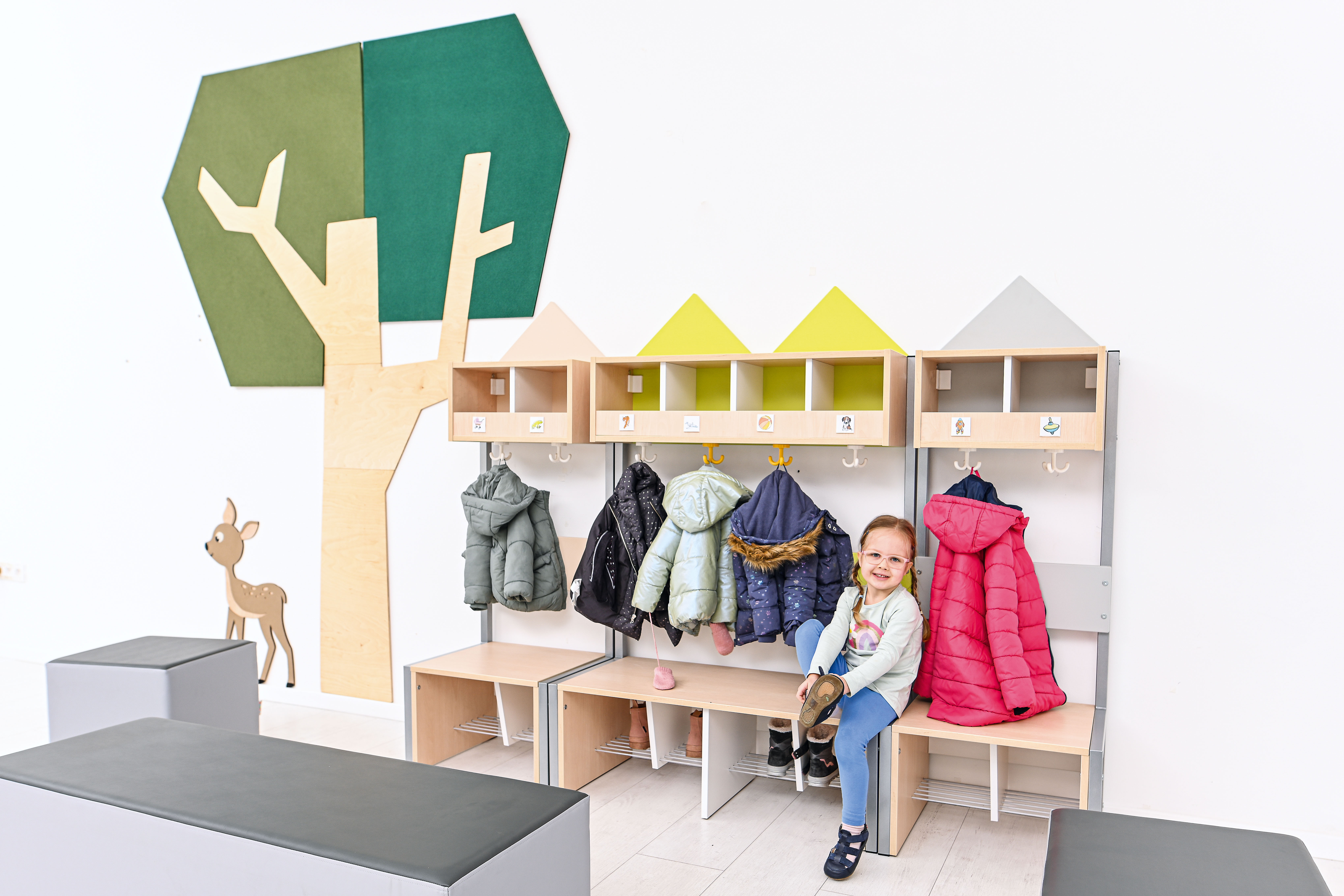 Wanddecoratie Boom (2 soorten) van hout