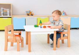 Stoel met veiligheidssluiting