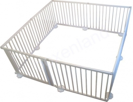 Grondbox / Playpen 9,15 meter GIGANT WIT (72 cm)