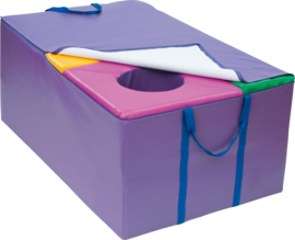Set (medium) foam blokken/speelkussens (13, 18 of 33 blokken)