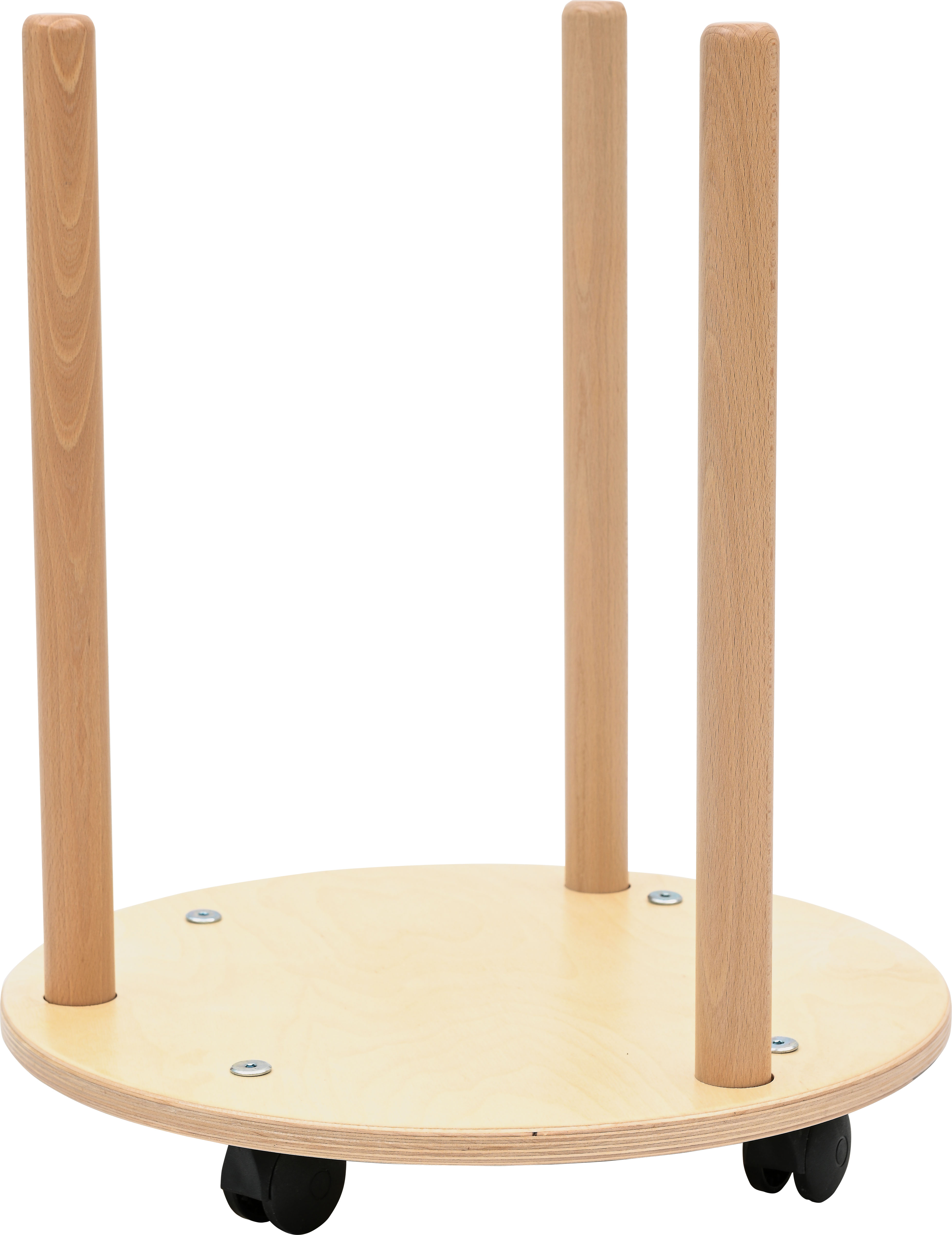 Verrijdbare trolley voor 15 zitkussens (van 35 cm en 3 cm dik)