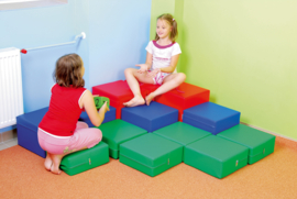 Zithoek foam blokken (13 speelblokken/zitjes) in 3 kleuren(combinaties)