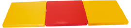 Sportmat/Gymmat/Speelmat Blauw, Rood/Oranje of Zwart/Blauw/Grijs (180 x 60 x 5 cm) opvouwbaar