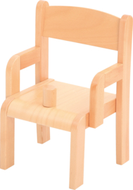 Stoel met antislip knop