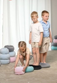 Set van 3 (corduroy) zitkussens "Natuur": in 11 kleuren