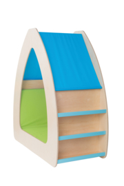Leeshoek / rustplek "Oase" (165 x 79 x 180 cm)