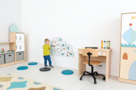 Wandspel Muurspel Rozentuin