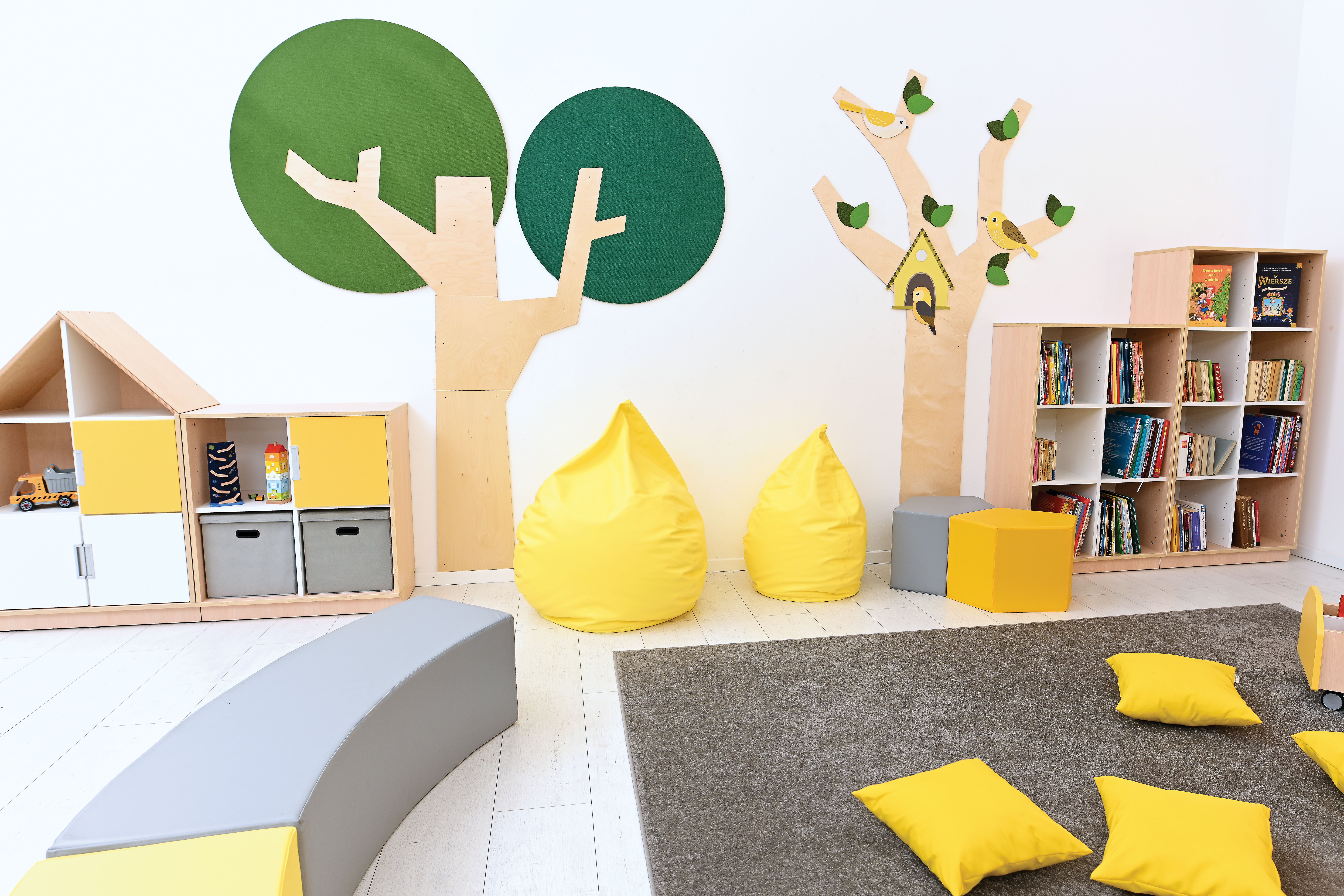 Wanddecoratie Boom (2 soorten) van hout