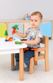 Stoel met veiligheidssluiting