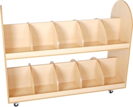 Verrijdbare tassenwagen (152 x 80 x 119,5 cm)