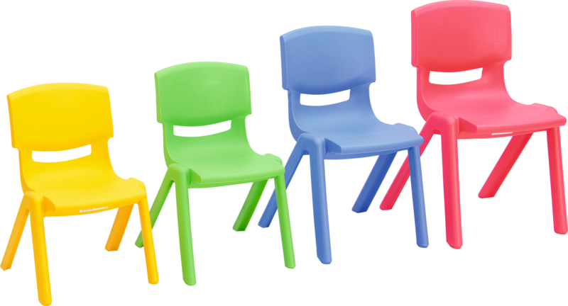 baan Mand Etna Schoolmeubilair/meubels: Stoelen kunststof (in 4 maten en 5 kleuren) |  Schoolmeubilair | Boxenland
