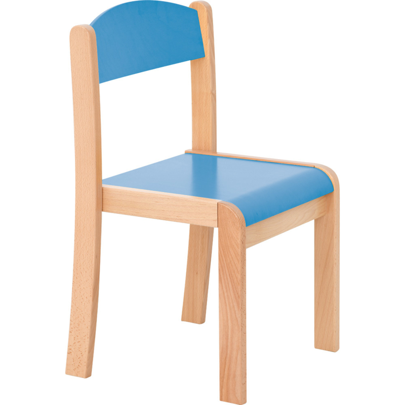 Garderobe Previs site paneel Kinderopvang stoelen hout (in 4 maten en 11 kleuren) | Kinderopvang meubels  | Boxenland