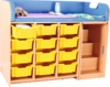Vervangend aankleedkussen voor "Aankleedmeubel / commode kinderopvang (met aankleedkussen en verschuifbare/afsluitbare trap)"