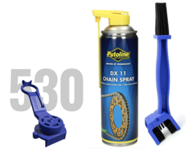 Oinker® 530 + Putoline DX11 + Chain brush