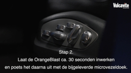 OrangeBlast Detail Spray 750ml – Quick Detailer met Wax & Hoogglans Bescherming – Voor Auto, Motor & Caravan