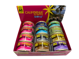 California Scents Spillproof - 12 stuks in mix box excl. deksels.