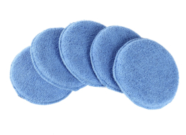 5 x microvezel wax applicator pad