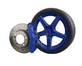 2133 FOLIATEC 2K Uni Blauw glans