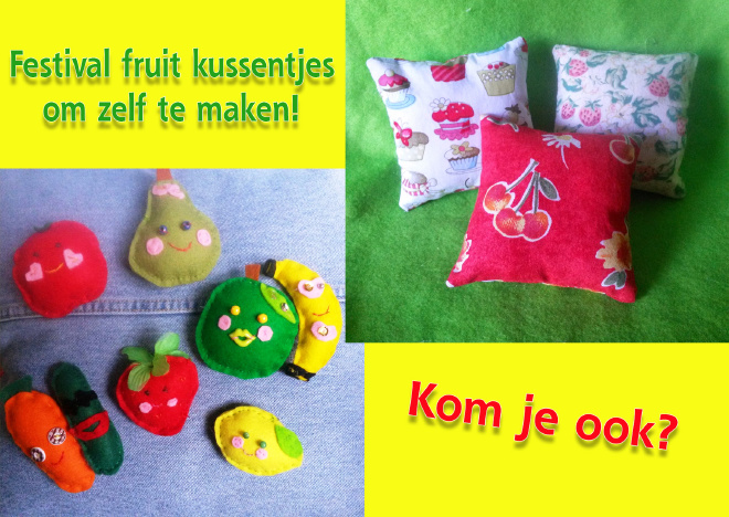 Fruitkussentje maken