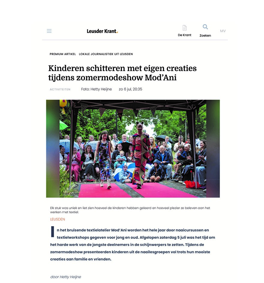 Modeshow 2025 - LeusderKrant
