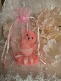 Babyshower  girl kaars