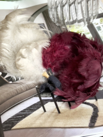 Antieke hoedenveren/ corsage