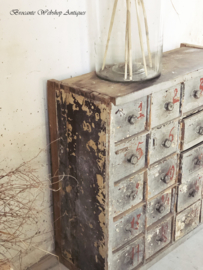 Antique french drawer cabinet