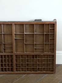 XL antieke lade/ letterbak