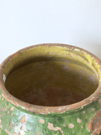 Grote antieke zuidfranse confit pot