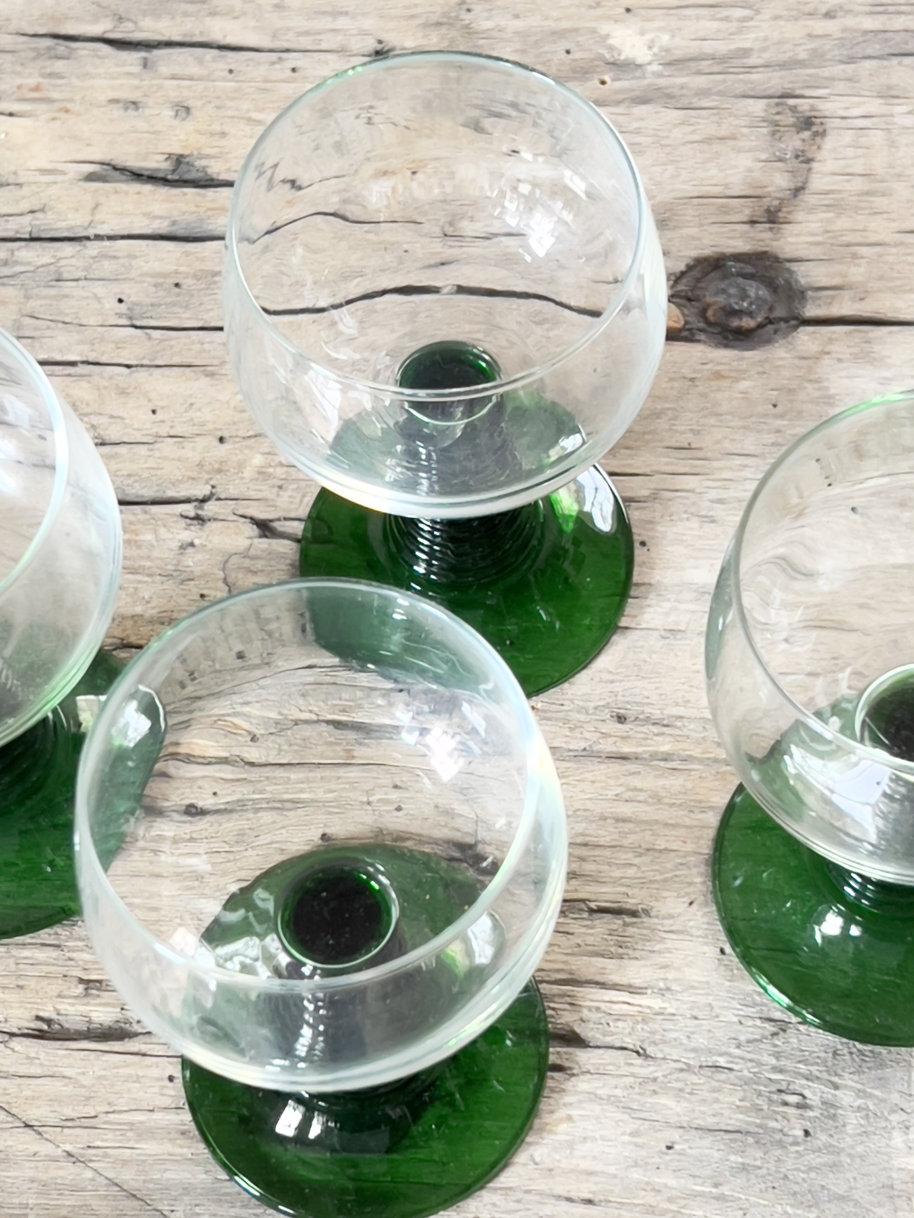 Set 4 roemer glaasjes